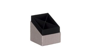Rössler Stiftehalter S.O.H.O. Taupe 8,6 x 10 x 8,6cm