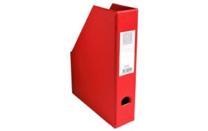 Exacompta Stehsammler A4  mit Griffloch PP, 7 cm, DIN A4, Farbe: Rot