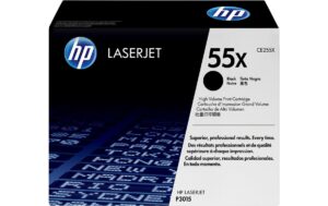 HP Toner 55X - Black (CE255X) Seitenkapazität ~ 12'500 Seiten