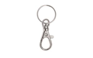 Glorex Schlüsselanhänger mit Karabiner Ring: 25 mm