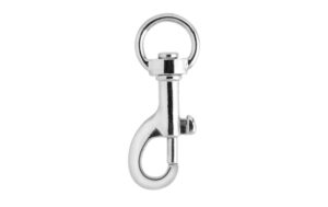 Glorex Anhänger mit Karabiner chrom 48 mm, 2 Stück