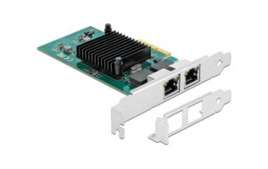 Delock PCI-Express-x4 Netzwerkkarte, 2x1GE Intel i82576 Chipset, inkl.LP Slotblech kaufen Schweiz | Mediatech.ch
