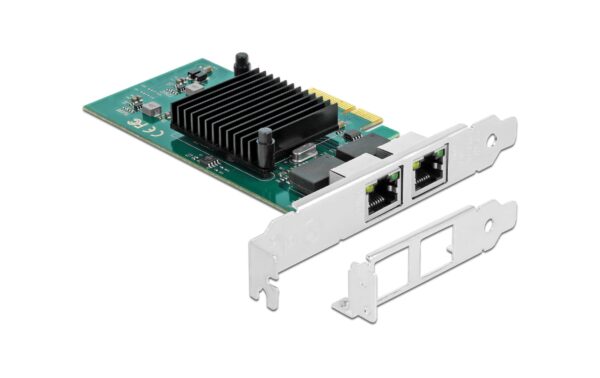 Delock PCI-Express-x4 Netzwerkkarte, 2x1GE Intel i82576 Chipset, inkl.LP Slotblech kaufen Schweiz | Mediatech.ch