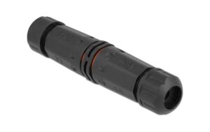 Delock Kabelverbinder Outdoor, 4Pin IP68, wasserdicht schraubbar, 4.5-7.5mm