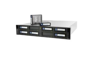 Tandberg RDX QuikStation8: 2U 8-Bay 2x10Gb 2x 10Gb