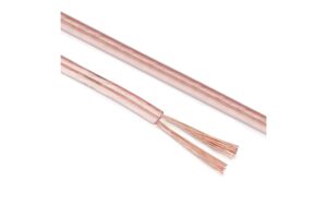 Sonero Lautsprecherkabel 2,50mm² CCA Transparent 30m