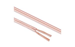 Sonero Lautsprecherkabel 4,00mm² CCA Transparent 50m