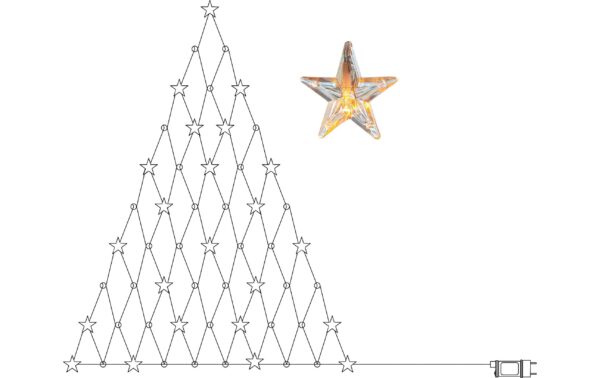 1187200 - Mediatech Star Trading Netzlichterkette Star Curtain 120 cm x 90 cm, 55 LEDs, Indoor kaufen Schweiz | Mediatech.ch