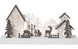 Star Trading Kerzenständer Fauna 11 cm x 14 cm x 28 cm, 4 LEDs, Indoor kaufen Schweiz | Mediatech.ch