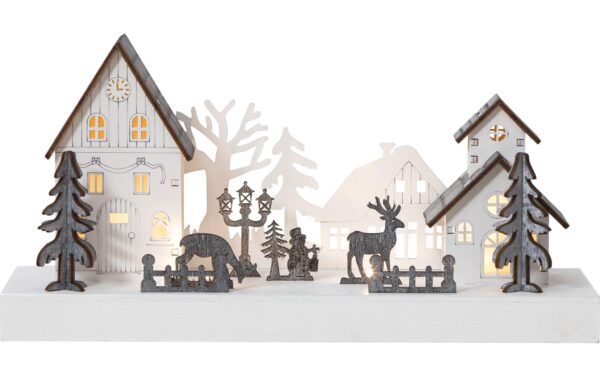 1187208 - Mediatech Star Trading Kerzenständer Fauna 11 cm x 14 cm x 28 cm, 4 LEDs, Indoor kaufen Schweiz | Mediatech.ch