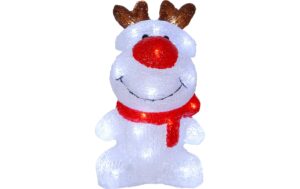 Star Trading Figur Crystalo 17 cm x 28 cm x 17 cm, 30 LEDs, Outdoor