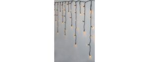 Star Trading LED Icicle Vorhang 240 B: 590cm, H: 55cm, 240 LEDs, warmweiss
