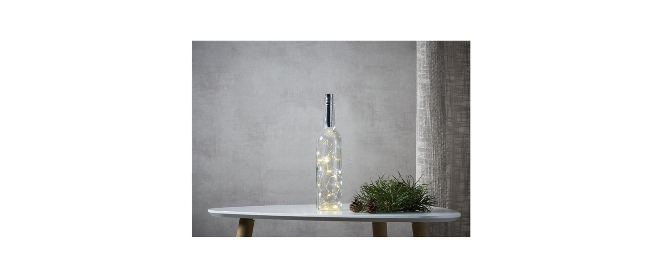 1187337_1 - Mediatech Star Trading Lichterkette Dew Drop silber 75 cm, 15 LEDs, Indoor