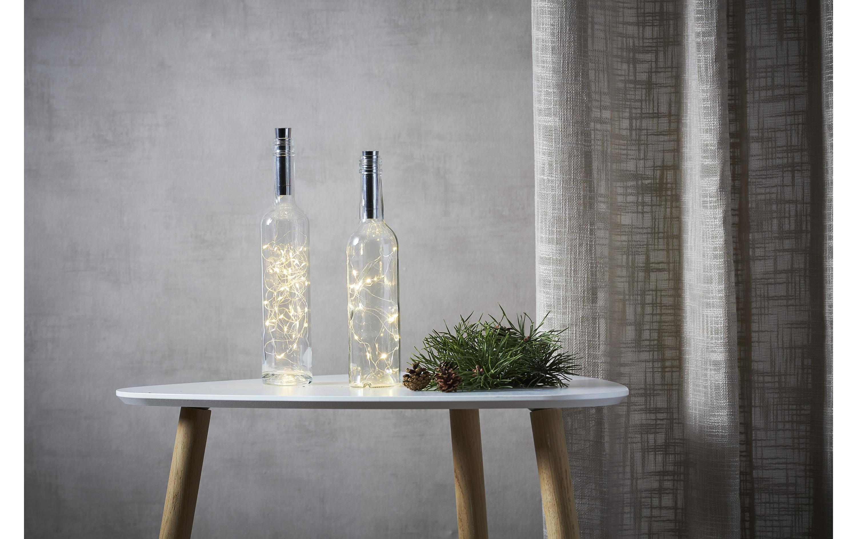 1187337_3 - Mediatech Star Trading Lichterkette Dew Drop silber 75 cm, 15 LEDs, Indoor