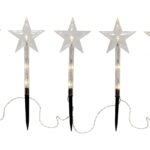 Star Trading Outdoor Dekoration Wandy 12 cm x 25 cm x 140 cm, 5 LEDs, Outdoor