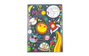 Rachel Ellen Briefpapierset Space 160x220mm, 30 Blätter, 20 Kuvert, 1 Sticker