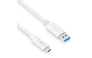 1189876 - Mediatech PureLink USB3.1 Gen1 USB-A-C, 2.0m, Weiss 5Gbps, 3A, iSeries kaufen Schweiz | Mediatech.ch