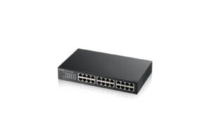 ZyXEL GS1100-24E V3: Gigabit-Switch unmanaged, lüfterlos, Layer 2