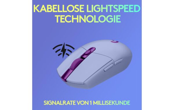 1191880_7 - Mediatech Logitech G305 lilac USB 2.4 Ghz