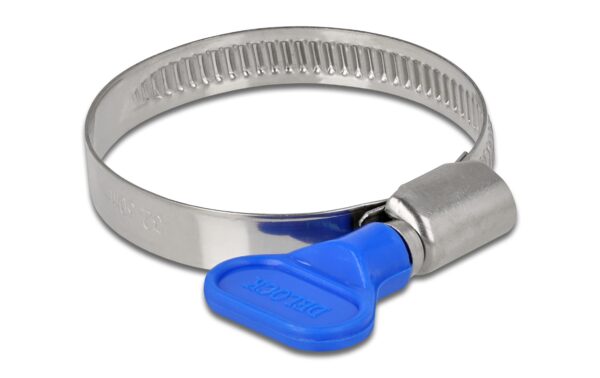 Delock Schlauchschellen, Blau, 10 Stück 32-50 mm, Edelstahl, Kunststoff kaufen Schweiz | Mediatech.ch