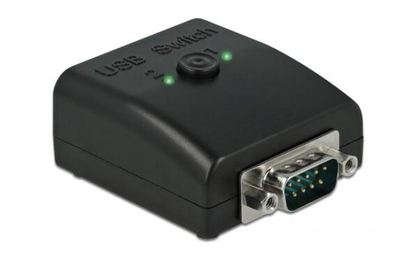 Delock Seriell Umschalter 1x RS-232/ 2xUSB schwarz, manuell kaufen Schweiz | Mediatech.ch