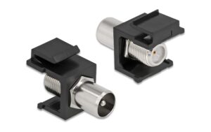 Delock Keystone IEC/F schwarz kaufen Schweiz | Mediatech.ch