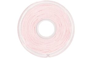 Rico Makrameeband Rosa 1 mm, Rolle 10 m