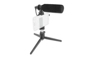 Delock Vlog Shotgun Mikrofon Set für Smartphones/DSLR Kameras, 3.5mm Klinke kaufen Schweiz | Mediatech.ch