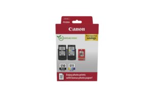 1198729 - Mediatech Tinte Canon PG-510 / CL-511 Multipack BK (9ml), C, M, Y (je 3ml) kaufen Schweiz | Mediatech.ch