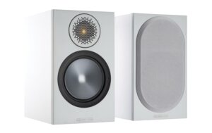 Monitor Audio Bronze 50, Regallautsprecher Paar, Weis, 8 Ohm, 80 Watt RMS