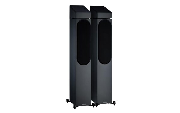 1200261_2 - Mediatech Monitor Audio Bronze AMS Dolby Atmos Zusatz Paar, Schwarz, 60 Watt RMS
