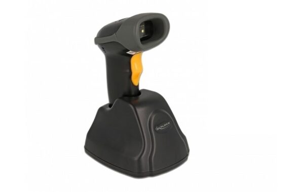 Delock 90518 2.4 GHz  Barcode Scanner 1D und 2D mit Ladestation - Barcodescanner