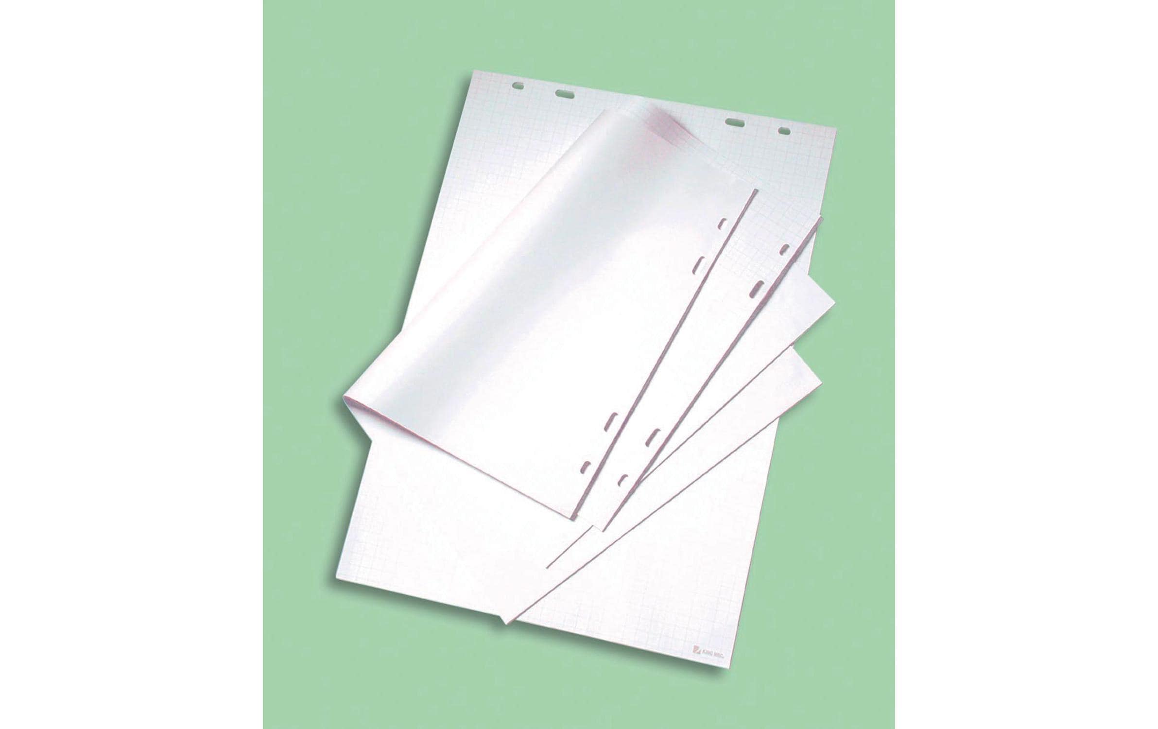 1204195_2 - Mediatech Nobo Flipchartblock, 40 Blatt 58x48cm