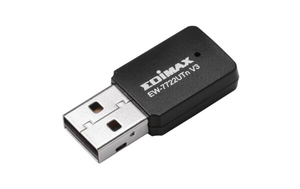 Edimax EW-7722UTN V3: WLAN-N USB Adapter WLAN 802.11b/g/n, 2.4GHz, 300Mbps kaufen Schweiz | Mediatech.ch