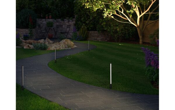 1204540_3 - Mediatech Paulmann Outdoor Plug&Shine Poller Lichtsta inkl. LED 5.5W 180lm 24V 3000K, Dimmbar