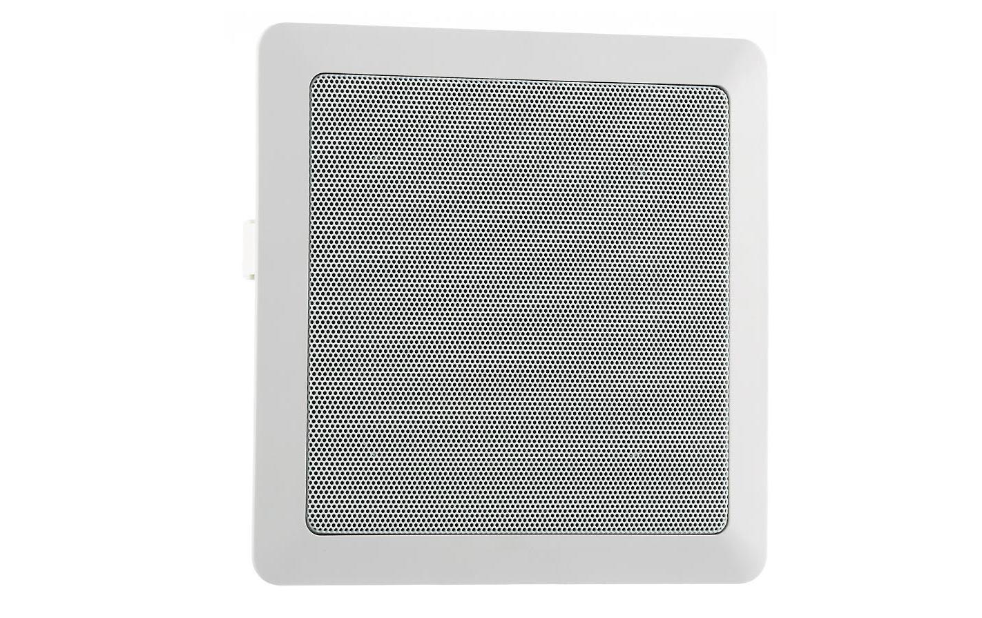120649 - Mediatech Visaton HiFi-Deckenlautsprecher DL 18/2 SQ 8 OHM/100 V, weiss, 50154 kaufen Schweiz | Mediatech.ch
