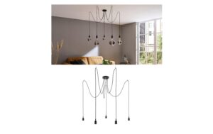 Paulmann Neordic Ketil Pendel Schwarz exkl. 5x E27 20W 230V kaufen Schweiz | Mediatech.ch