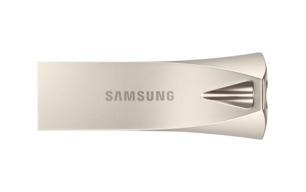 1207379 - Mediatech Samsung USB3.1 Bar Plus Silver 64GB silber, Lesen: 300MB/s, Schreiben: 30MB/s