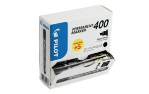 Pilot Permanent Marker 400 XL 15+5 gratis schwarz