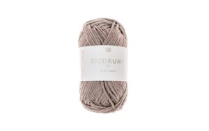 RICO Wolle Creative Ricorumi DK, grau 25 g, 57,5 m, 100 % CO