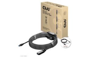Club 3D, Repeater-Kabel USB 3.2 Gen1, aktiv 15.0 Meter, m/f