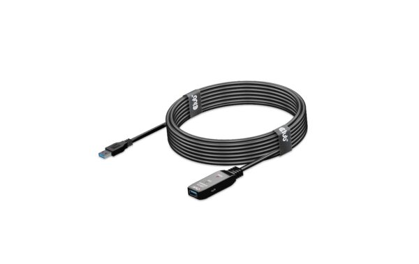 Club 3D, Repeater-Kabel USB 3.2 Gen1, aktiv 5.0 Meter, m/f