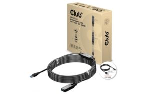 Club 3D, Repeater-Kabel USB 3.2 Gen1, aktiv 10.0 Meter, m/f