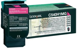Lexmark Rückgabe-Tonerkassette C540H1MG magenta 2000 Seiten für C544/X544 kaufen | Mediatech.ch
