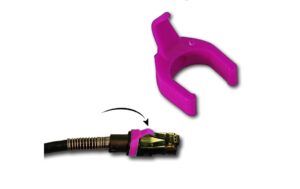 PatchSee PATCHCLIP FU/PC fushia 50-Set bewegliche Farbclips, lila