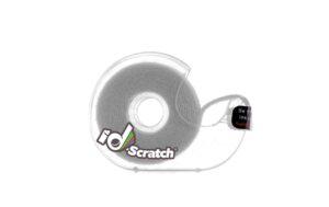 PatchSee ID-SCRATCH Klettband Dispender Box 2m, Standard Grey