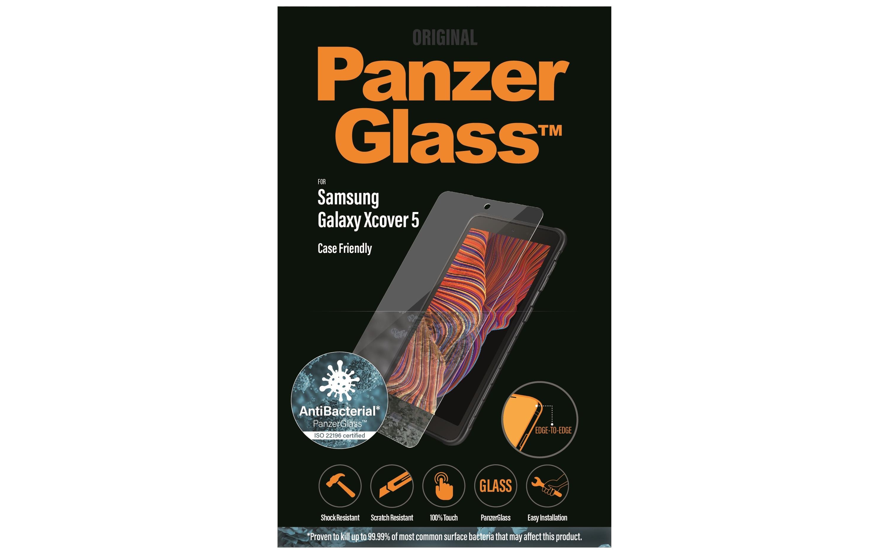 1210951 - Mediatech PanzerGlass Displayschutz Case Friendly, AB Galaxy Xcover 5