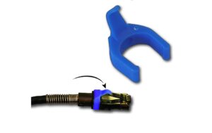 PatchSee PATCHCLIP BF/PC fluo blue 50-Set bewegliche Farbclips, himmelblau