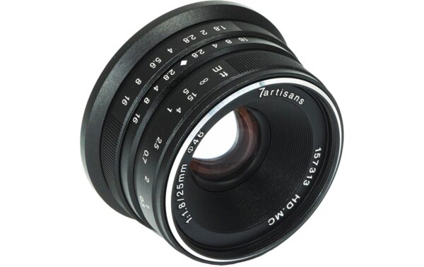 1210995 - Mediatech 7Artisans 25 mm F1.8 Fuji FX-Mount