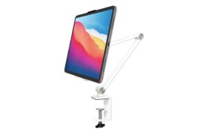 4smarts Tisch Halterung  ErgoFix H9 weiss f. Smartphones + Tablets